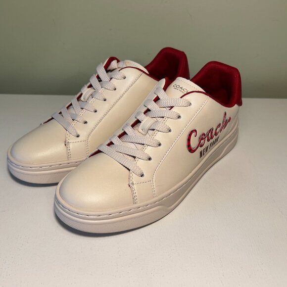 Coach New Year High Line Sneaker With Coach Snake Script - Picture 2 of 16